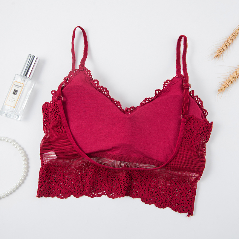 Lace Bralette Set - 3D seksowna bielizna biustonosz bezszwowy sportowy