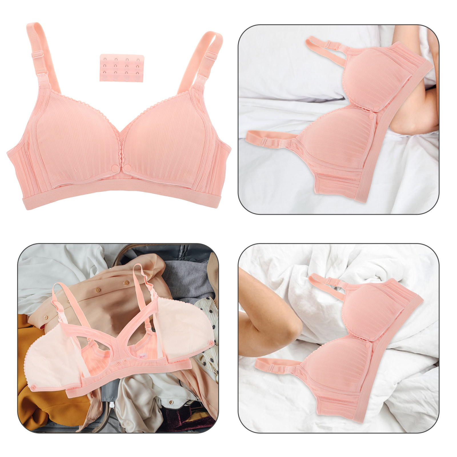 Bezszwowy biustonosz do karmie – Nursing Bra Clip recenzja i cena